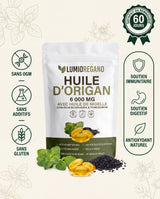 Huile d'Origan · 6 000 mg